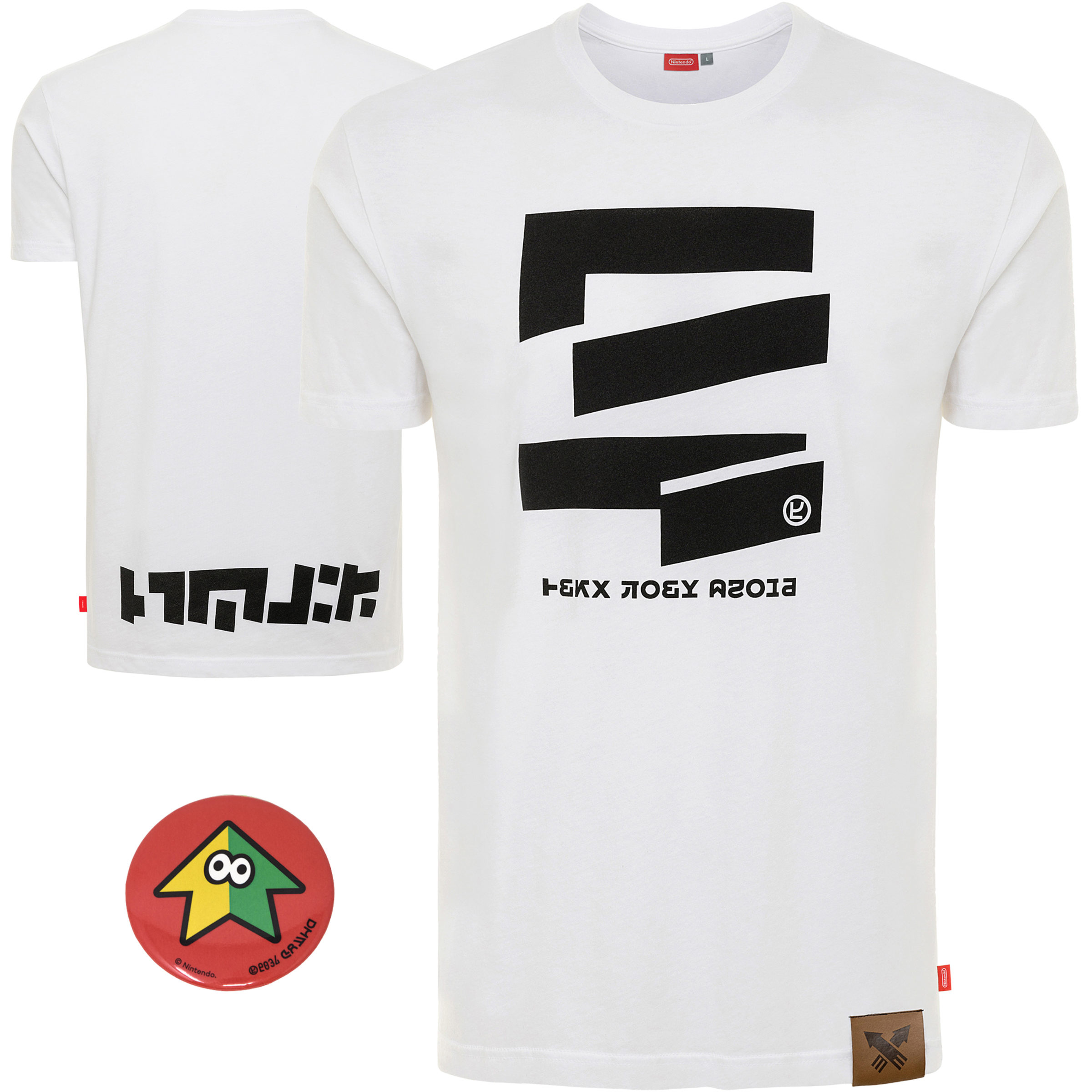 Splatoon™ 3 - Tri-Squid Tee with Button - Nintendo Official Site